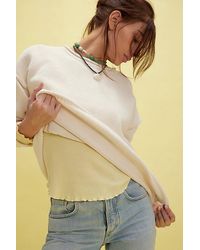 Free People - We The Free Easy Does It Tee - Lyst