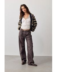 Free People - Fable Yarn-Dyed Twisted Jeans - Lyst