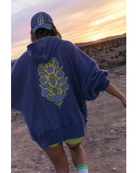 Free People - Sprint To The Finish Logo Hoodie - Lyst