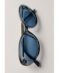 Free People - Mae Oval Sunglasses - Lyst