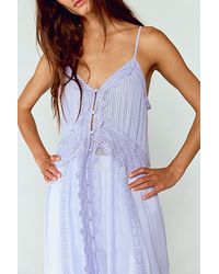 Free People - Snowbird Maxi Top - Lyst