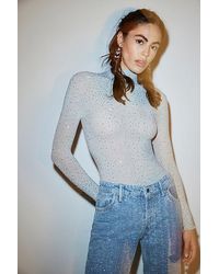 Intimately By Free People - Night Sky Seamless Turtleneck Bodysuit - Lyst