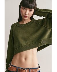 Free People - Tennessee Cropped Pullover - Lyst