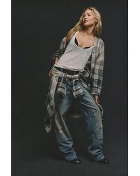 Free People - We The Free Lexi Plaid Button Down - Lyst