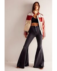 Free People - We The Free Just Float On Flare Jeans - Lyst