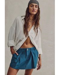 Free People - Riverfront Surplus Mini Skirt - Lyst