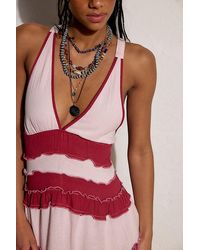 free-est - Cora Cotton Mini Dress By - Lyst