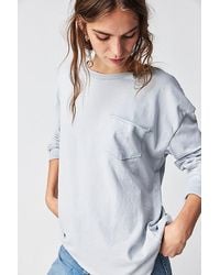 Free People - Fade Into You Tee At Free People In Twinkling Perry, Size: Small - Lyst