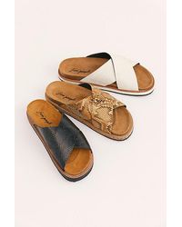 Free People - Sidelines Footbed Sandals - Lyst