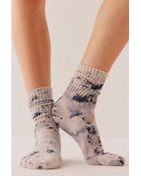 American Trench - Natural Floral Dyed Socks By - Lyst