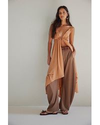 Free People - Harlow Embellished Maxi Top - Lyst
