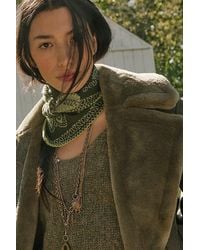 Free People - Carmen Knitted Triangle Bandana - Lyst