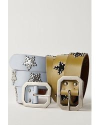 Free People - Starcrossed Studded Belt - Lyst