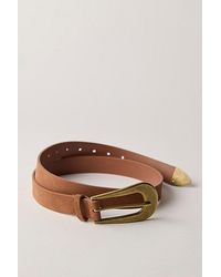Free People - Cannon Suede Belt - Lyst