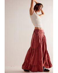 Free People - We The Free Dawn On Me Cord Wide-leg Jeans - Lyst