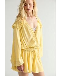 Free People - Happy All The Time Mini Dress - Lyst