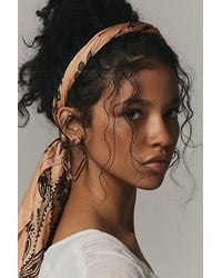 Free People - So Silk Printed Bandana - Lyst