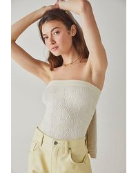 Free People - Love Letter Tube Top - Lyst
