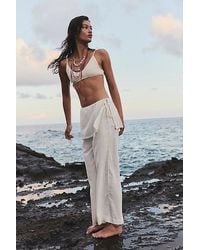 free-est - Aqualuna Linen Skants By - Lyst