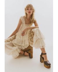 Free People - Cecelia Studded Clogs - Lyst