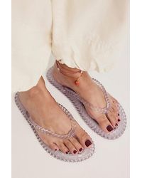 Brizza Arezzo - Rope Walk Jelly Flip Flops By - Lyst