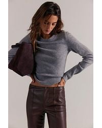 Free People - Malibu Cashmere Crewneck Sweater - Lyst