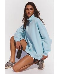 Fp Movement - A Cut Above Mock Neck Pullover Sweatshirt - Lyst