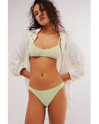 Free People - Pointelle Thong - Lyst