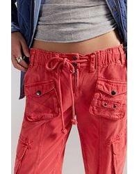 Free People - Tahiti Cargo Trousers By - Lyst