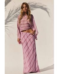 free-est - Paula Patterned Skirt Set By - Lyst