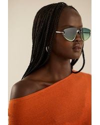 Free People - Bennie Rimless Sunglasses - Lyst