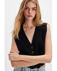 Free People - Beatrice Cashmere Vest - Lyst