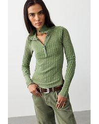 Free People - Surplus Cuff Top - Lyst