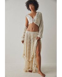 Free People - French Courtship Half Slip - Lyst