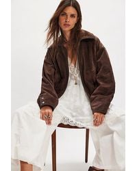 Free People - Desert Moon Suede Jacket - Lyst
