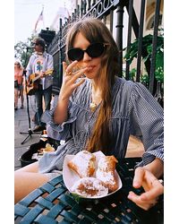 Nigel Preston - Poplin Cinched Top - Lyst