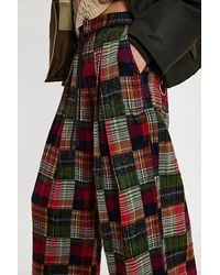 Free People - Fillipa Belted Wide-Leg Trousers - Lyst