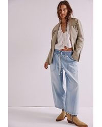 Free People - We The Free Easy Peasy Pull-On Jeans - Lyst