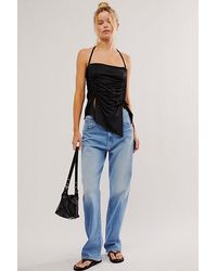 Mother - The Ditcher Zip Flood Jeans - Lyst