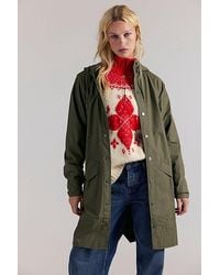 Rains - Long Jacket - Lyst