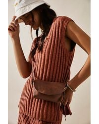 Free People - Rider Crossbody Bag At Free People In Aged Tan - Lyst