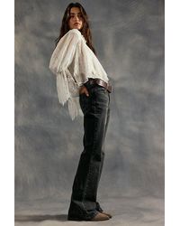 Free People - West Coast Relaxed Flare Jeans - Lyst