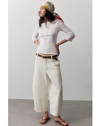 Free People - We The Free Lay Down Chino Trousers - Lyst