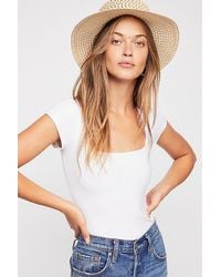Intimately By Free People - Fair And Square Neck Duo Bodysuit - Lyst