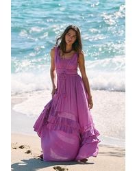 free-est - Santa Maria Maxi Dress By - Lyst