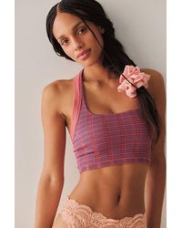 Intimately By Free People - Wide Awake Striped Halter Tank Top By - Lyst