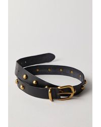 Free People Badge Of Honor Stud Belt in Brown | Lyst display picture 2