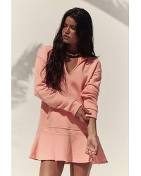 free-est - Rafferty Hoodie Mini Dress By - Lyst
