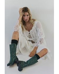 Frye - For Fp Kate Deco Stitch Boots - Lyst