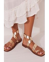Free People - Romeo Wrap Sandals - Lyst